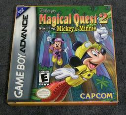 Magical Quest 2 Starring Mickey & Minnie (Nintendo Game Boy Advance)