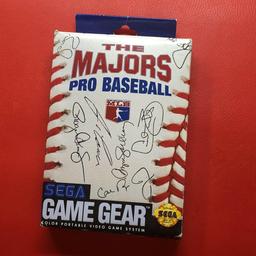 Majors: Pro Baseball (Sega Game Gear)