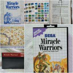 Miracle Warriors: Seal of the Dark Lord (Sega Master System)