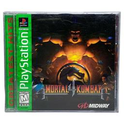 Mortal Kombat 4 (Greatest Hits) (Sony Playstation 1)