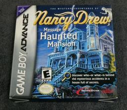 Nancy Drew: Message in a Haunted Mansion (Nintendo Game Boy Advance)