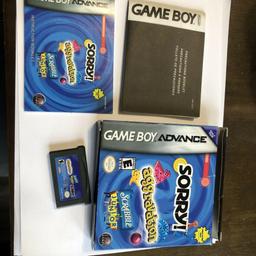 Sorry! & Aggravation & Scrabble Junior (Nintendo Game Boy Advance)