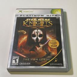 Star Wars: Knights of the Old Republic II: The Sith Lords (Platinum Hits) (XBOX) (NTSC)