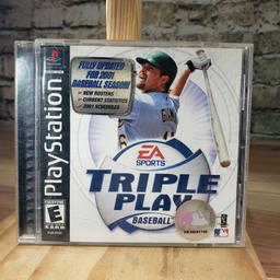Triple Play 2001 (Sony Playstation 1)